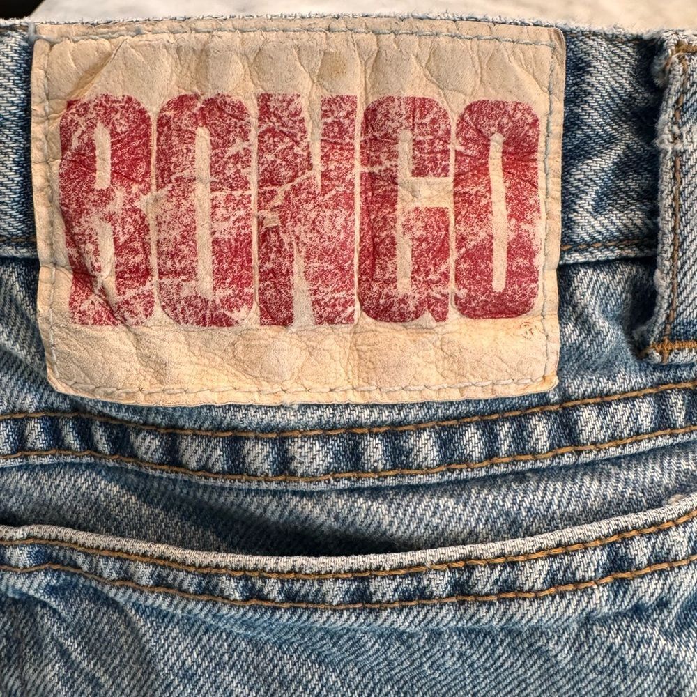 VTG Bongo Jeans 80s 90s High Rise Fit 6/28 Tag 13